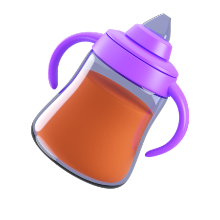 Babyflasche  3D Icon