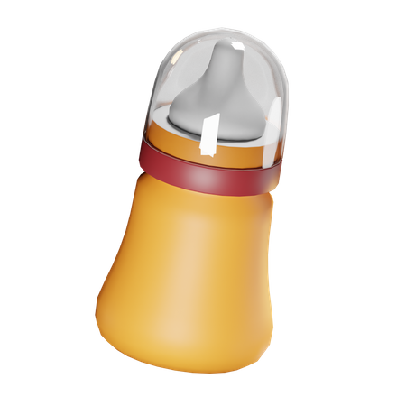 Babyflasche  3D Icon