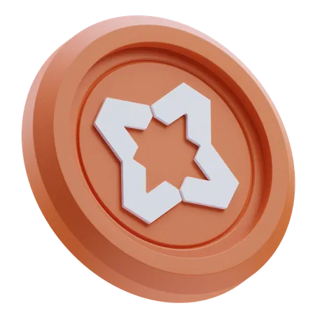 Logo de Babylon Crypto  3D Icon