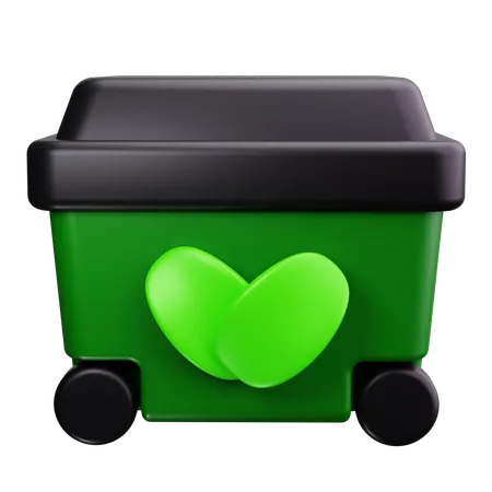 Bac à compost  3D Icon