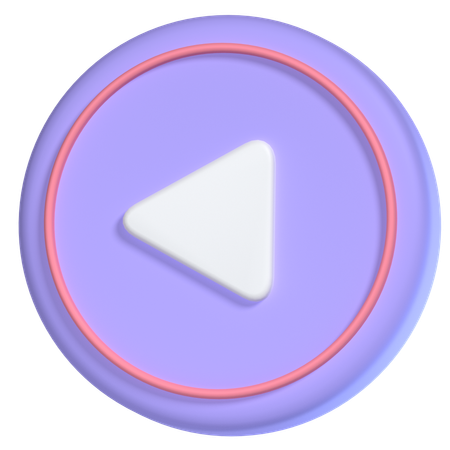 Back  3D Icon