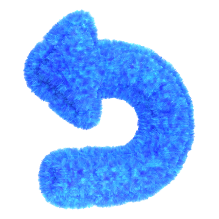 Back Arrow  3D Icon