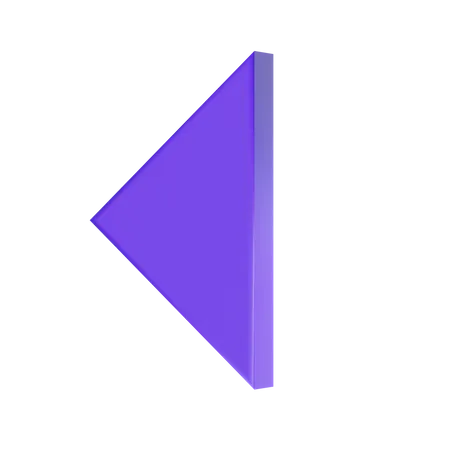 Back Arrow  3D Icon