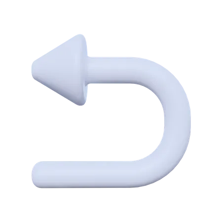 Back Arrow  3D Icon