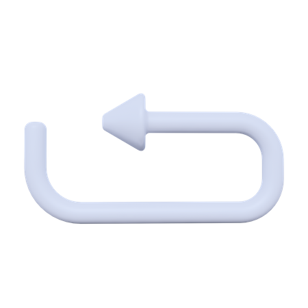 Back Arrow  3D Icon