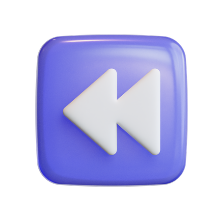 Back Arrow  3D Icon