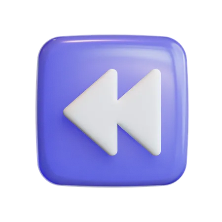 Back Arrow  3D Icon