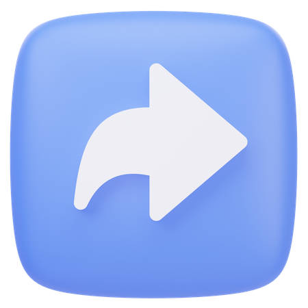 Back Arrow  3D Icon