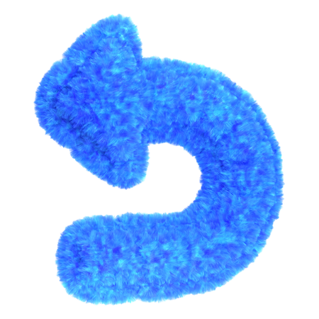 Back Arrow  3D Icon
