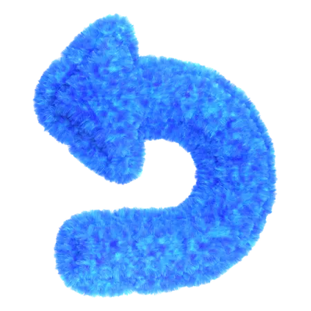 Back Arrow  3D Icon
