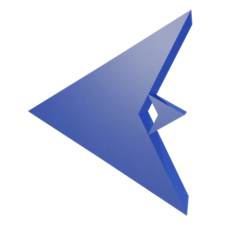 Back Arrow  3D Illustration