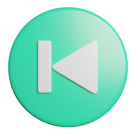 Back Button  3D Icon