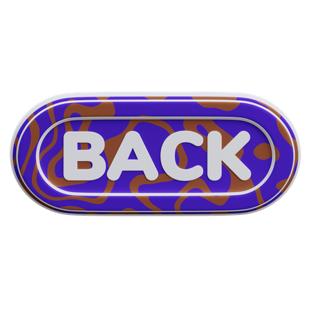 Back Button  3D Icon