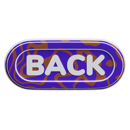 Back Button  3D Icon