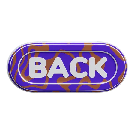 Back Button  3D Icon