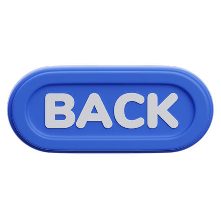 Back Button  3D Icon