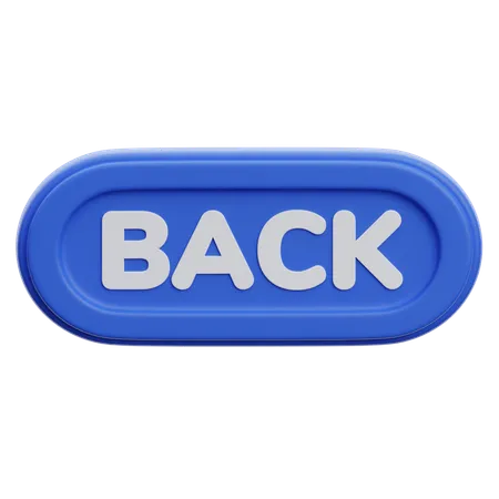 Back Button  3D Icon