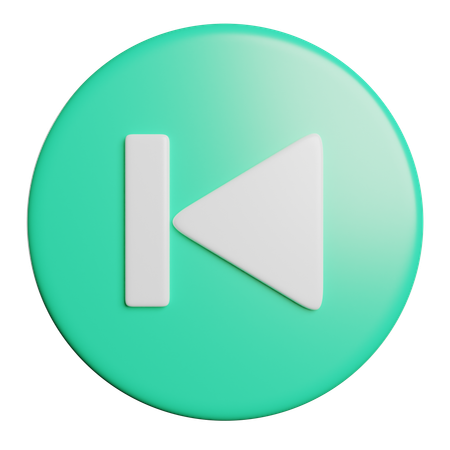 Back Button 3D Icon