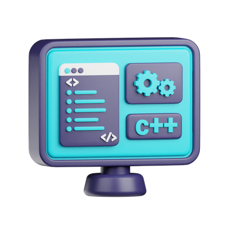 Back End  3D Icon