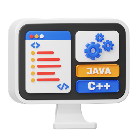 Back-End  3D Icon