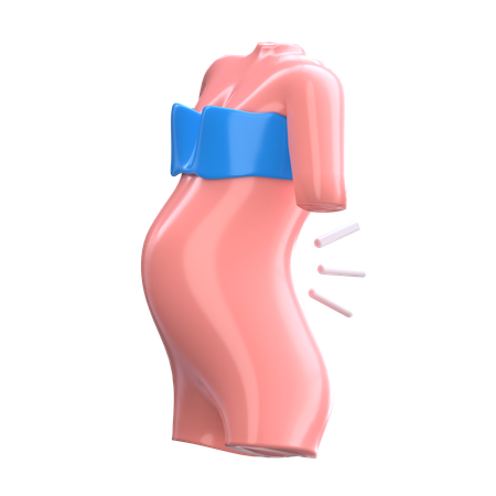 Back Pain  3D Icon