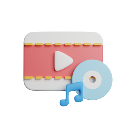 Back Sound Music 3D Icon