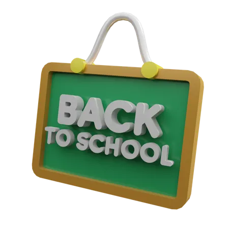 Back To School  3D Icon