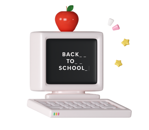 Back To School  3D Icon