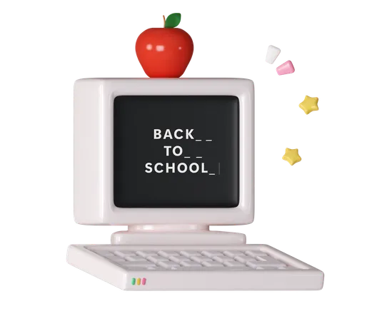 Back To School  3D Icon