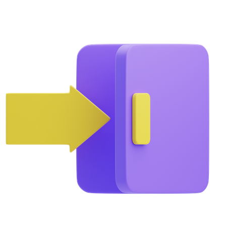 Backdoor  3D Icon