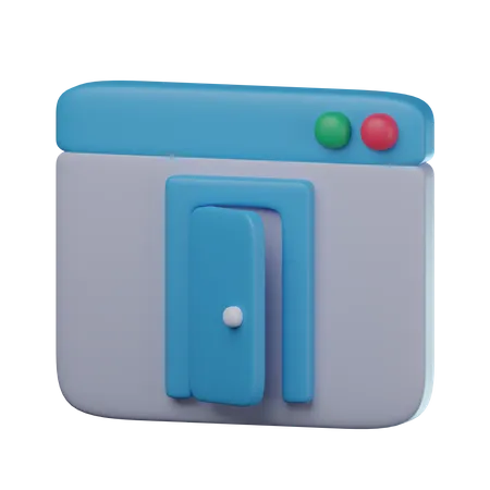 Backdoor  3D Icon