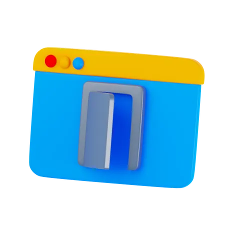 Backdoor  3D Icon