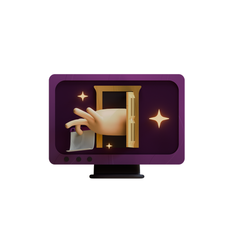 Backdoors  3D Icon