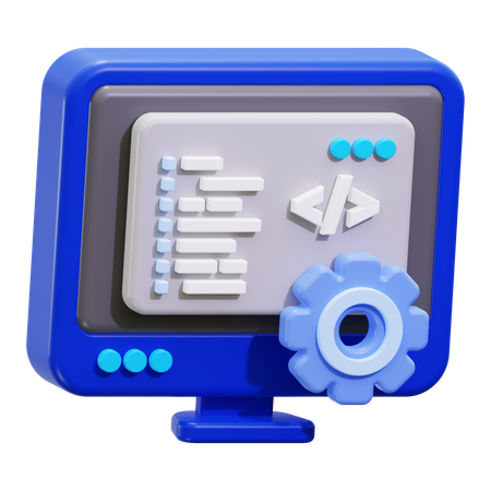Backend  3D Icon