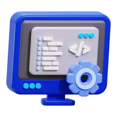 Backend  3D Icon
