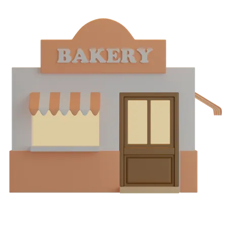 Bäckerei  3D Icon