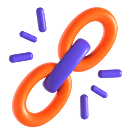 Backlink  3D Icon