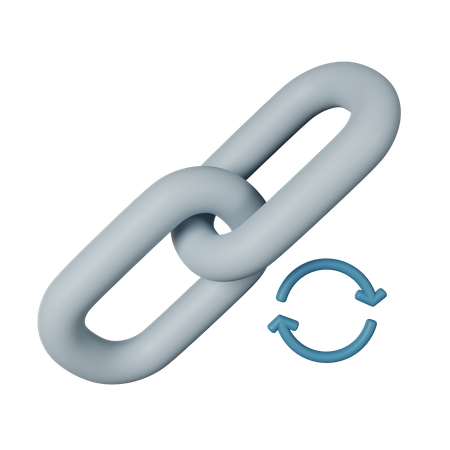 Backlink  3D Icon