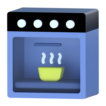 Ofen  3D Icon