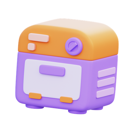 Ofen  3D Icon