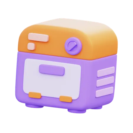 Ofen  3D Icon