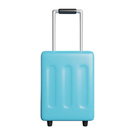 Suitcase Bag Travel 3D Icon