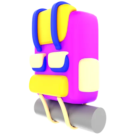 배낭  3D Icon