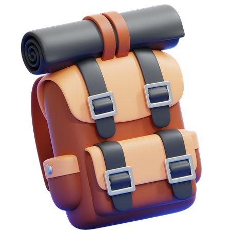 バックパック  3D Icon