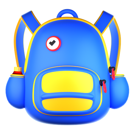 バックパック  3D Icon