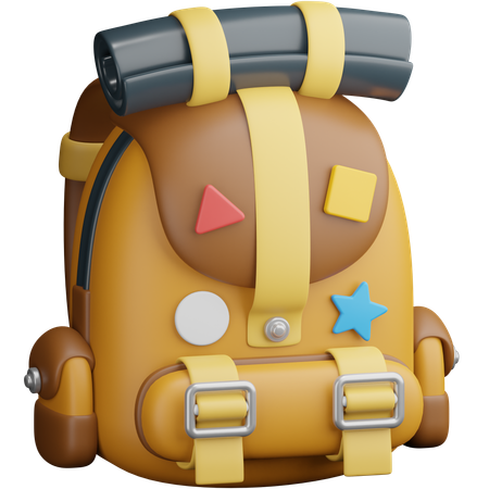 Backpack  3D Icon