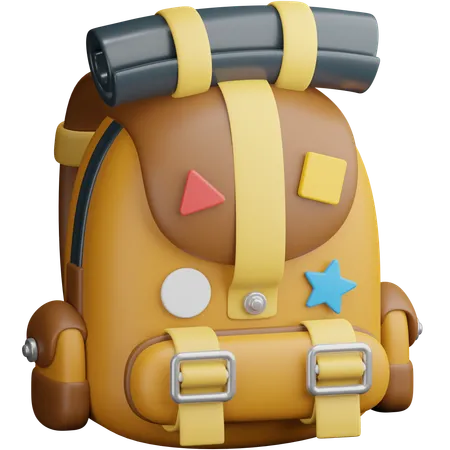 Backpack  3D Icon