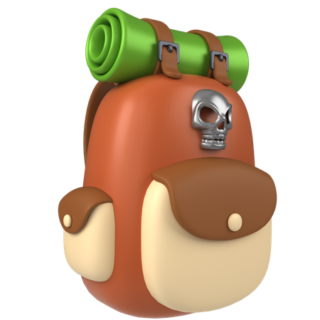 Backpack  3D Icon