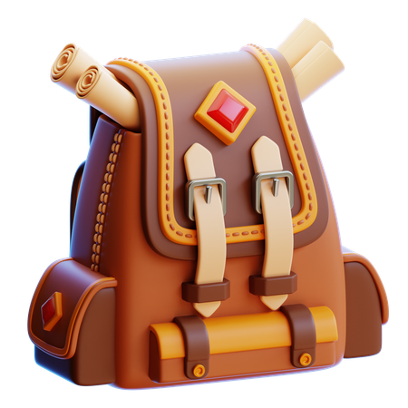 Backpack  3D Icon