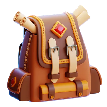 Backpack  3D Icon